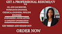 write a professional oil and gas resume