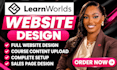 setup learnworlds course, curriculum, learnworld course website, course upload