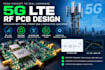 design 5g lte rf pcb, cellular amplifier, front end and prototype hardware