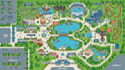 create detailed theme park map and amusement park maps