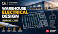 design texas warehouse electrical plans, engineer distribution center plans
