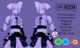 custom anime avatar vrchat avatar rigging pc quest vrm vtuber facial tracking