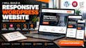 build a responsive wordpress website with elementor