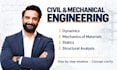do engineering statics, dynamics, mechanics of materials, structural analysis