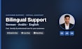 be your german, arabic and english customer support agent