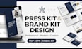 brand press kit design media kit design epk design brand guidelines cover design
