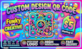 create custom design qr code with your logo