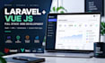 develop laravel and vue js web apps
