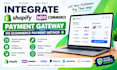 integrate shopify woocommerce payment gateway  fix ecommerce payment method