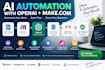 build ai automations with openai, make and apis