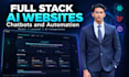build a full stack ai website with chatbot or automation