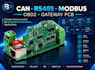 design can bus obd2 rs485 modbus industrial interface pcb and gateway hardware