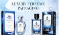 do perfume packaging, label design, 3d box mockup