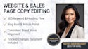 edit and proofread seo content, blog posts, and brand voice