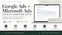 create google and bing PPC campaigns for lead gen and sales