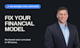 review, audit and fix your financial model
