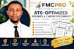 write an ats resume, CV, cover letter and optimize linkedin