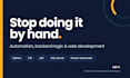 automate and build backend logic and websites in python c sharp and net
