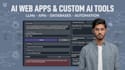 build ai powered web applications and custom ai tools