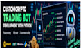 develop a custom crypto trading bot with python