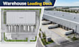 create warehouse loading dock architecture layout truck access planning design