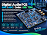 design digital audio dac adc codec i2s tdm pcb