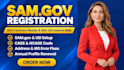 do sam gov registration, cage code, and uei setup for government contracts