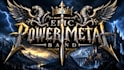 create an epic power metal band logo