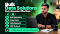 do fastest bulk data entry, copy paste, pdf to excel