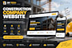 build a professional construction company website