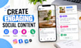 manage social media create content and schedule post with buffer hootsuite