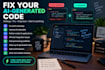 fix, debug and improve your ai generated code or application