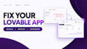 fix and deploy your lovable app