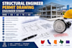 structural engineer permit drawing engineer stamp ohio ca, az, tx, co