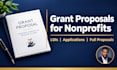 write grant proposals, lois, and grant applications for nonprofits
