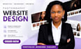 design a professional photography website with booking