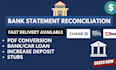 work on your bank statements