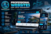 create a professional website for your local business