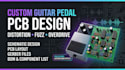 design guitar pedal pcb and audio effects