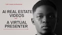create professional ai real estate videos with a virtual presenter