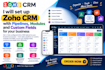 build zoho CRM workflow rules, blueprints and email automation