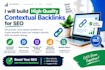 build high quality contextual backlinks for SEO