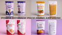do protein pouch doypack nutrition label ingredient barcode packaging artwork