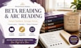 create professional beta reading arc reading manuscript review