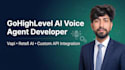 build gohighlevel ai voice agent using vapi retell api integration