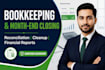 do accounting bookkeeping recons and month end closing