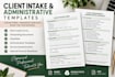 create professional client intake forms and administrative documents
