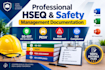 create professional hseq and safety management documentation
