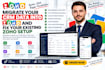 migrate your CRM data into zoho and fix your existing zoho setup
