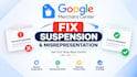 fix google merchant center suspension and misrepresentation